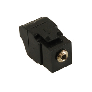 ICC 3.5mm Audio Keystone Jack Stereo Module | Black