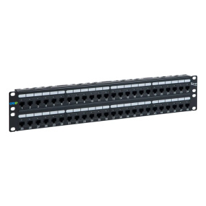 ICC 48 Port Cat6A Loaded Patch Panel Universal Wiring