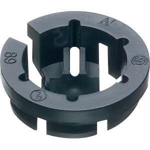 Arlington Industries 1/2″ Black Button™ Non Metallic Snap-In Connector