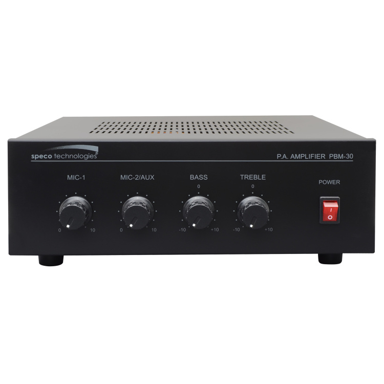 Speco Tech 30W Contractor Series PA Amplifier