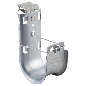 nVent CADDY J-Hook 4" with Hammer-On Clip 1/8" - 1/4" Flange