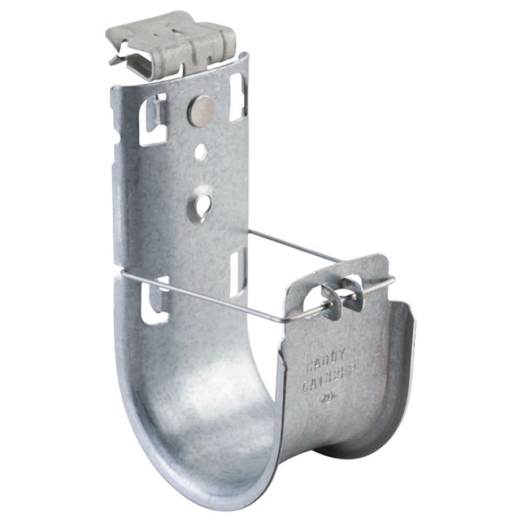 nVent CADDY J-Hook 4" with Hammer-On Clip 1/8" - 1/4" Flange
