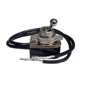 Philmore 125v SPST 6a Lighty Duty (On-Off) Ball Handle Toggle Switch with 6" Leads