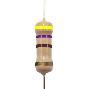 Philmore 1/4 Watt 470 Ohm Resistor | 50 Pack