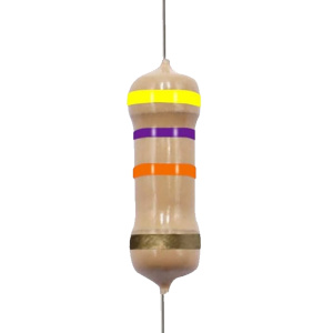 Philmore 1/4 Watt 47k Ohm Resistor | 50 Pack