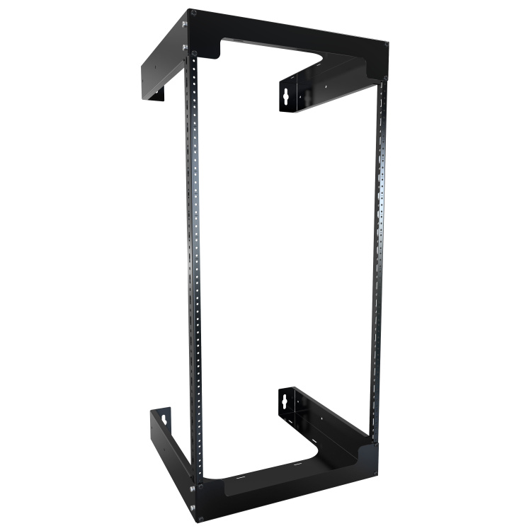 Rack Basics  20U Open Frame Wallmount Rack | 18" Depth