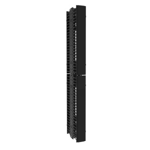 Rack Basics 45U Dual-Sided Vertical Cable Manager with Door | 6" Width