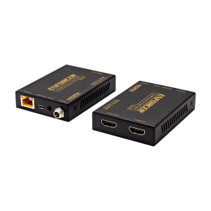 Secolarm HDMI Extender Over Single Cat5e/6, 4k@60hz 60m, 1080p 70m, IR, One 12vdc Power Supply