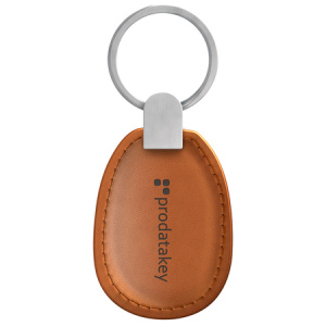 Prodatakey Professional Leather Key Fobs | 25 Pack