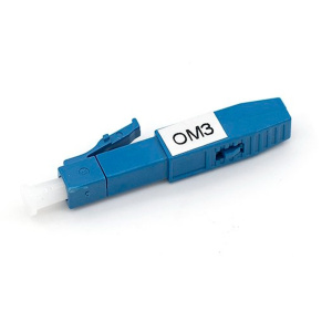 Vertical Cable LC OM3/10G Mechanical Fiber Connector (0.9mm OD) | 6 Piece