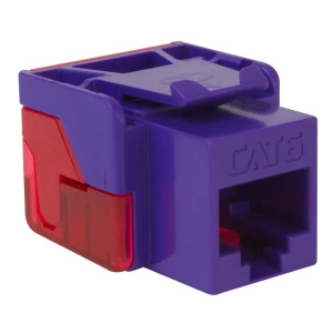 ICC Cat6 EZ Style Keystone Jack | Purple