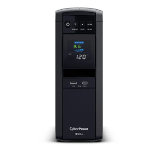 Cyberpower Pfc Sinewave Line Interactive Ups W/ Lcd | 1500va/1000w