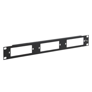 ICC 1U Classic 3-Slot LGX Fiber Optic Panel