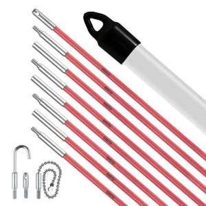 B.E.S Manufacturing 24' FiberFish 3/16" High Flex Rod Kit