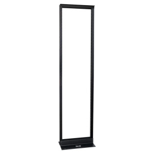 ICC 45U Open Frame 2-Post Floor Rack | Black