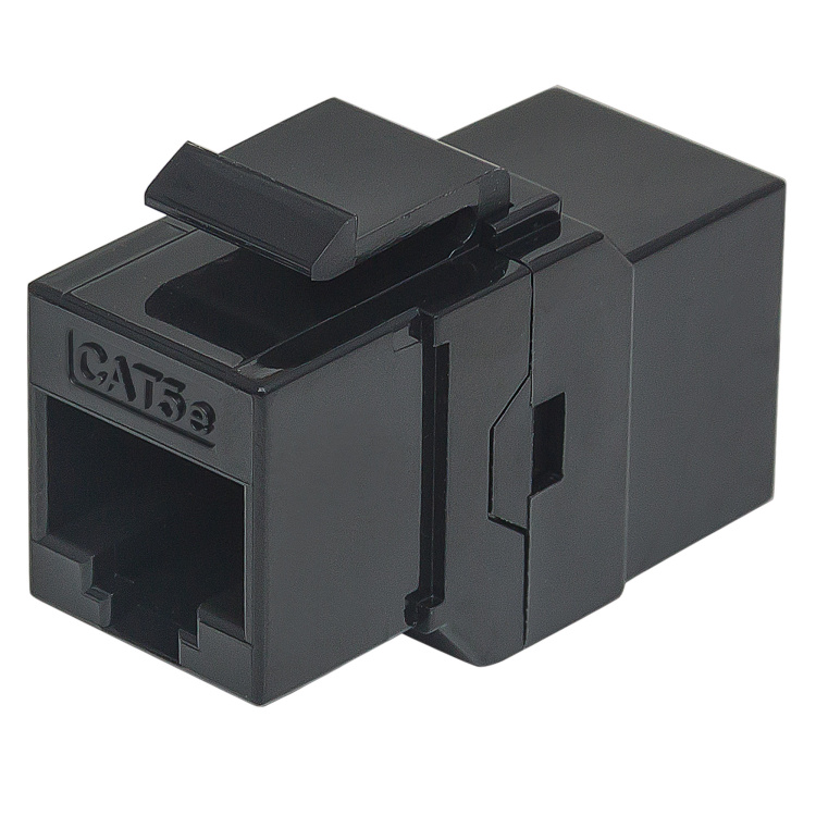 Intellinet Cat5e Coupler  Inline Keystone Style