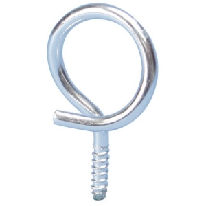 Caddy Bridle Ring 2" Diameter 1/4" with Wood Screw