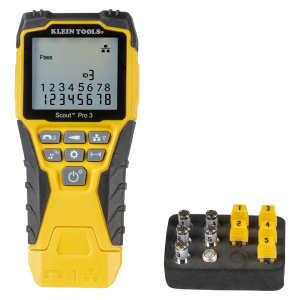 Klein Tools LANScout Pro Cable Tester Kit (Voice, Data & Coax)