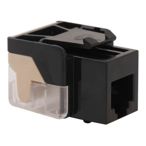 ICC RJ11 EZ Style Voice Keystone Jack | Black