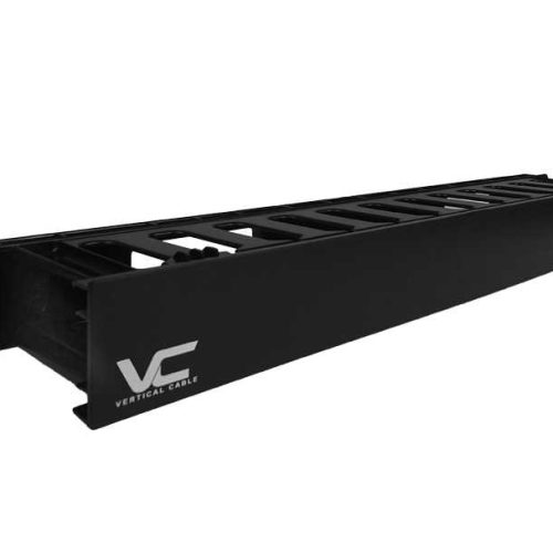 Vertical Cable 2u Horizontal Plastic Slotted Finger Duct Cable Manager