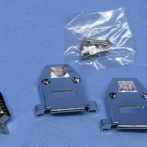 Philmore Metal Db15 Male Serial Connector Kit