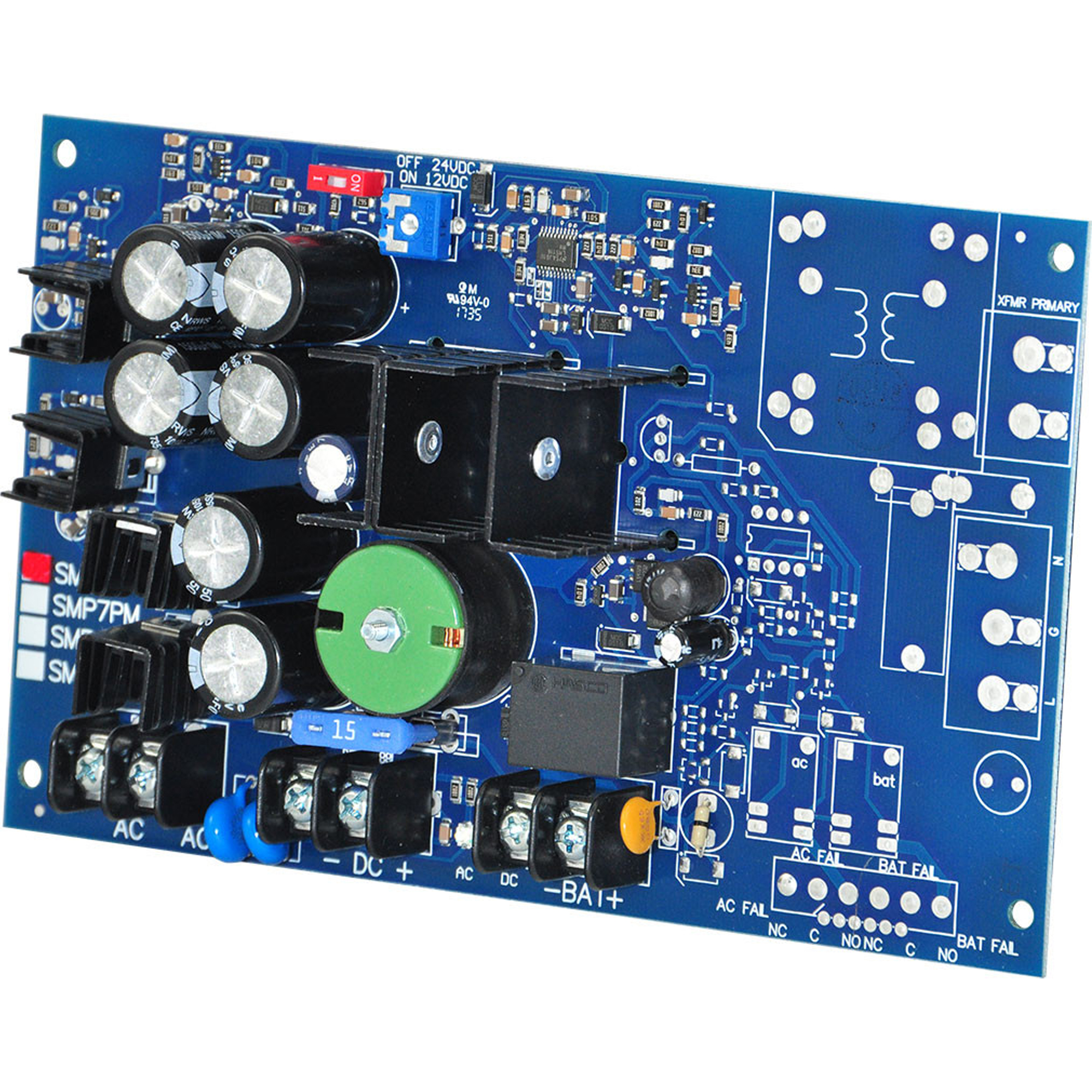 Altronix Ac To Dc 6amp Single Output Selectable Voltage 12/24vdc Power Supply Board Module