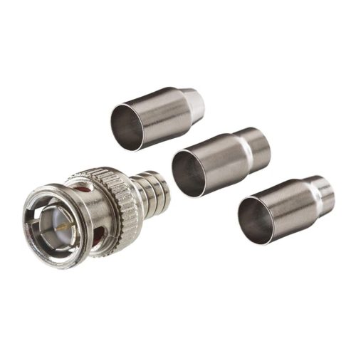 Bkft Universal 75 Ohm Bnc Crimp-on Plug Rg58 Thry Rg6 (Bag Of 10) | Closeout