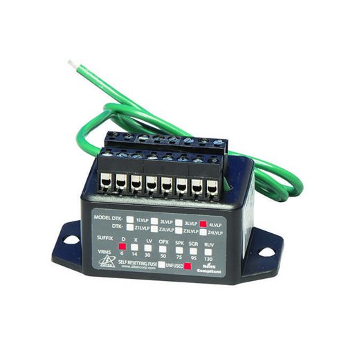 Ditek Lvlp Series 4-pair Low Voltage Surge Protector | 5v