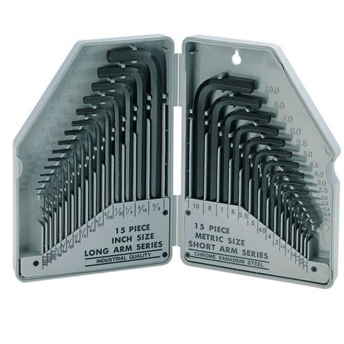 Eclipse Tools Us And Metric Hex Key Set