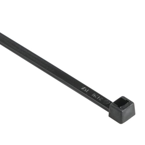 Hellermanntyton 8" 50 Lb Cable Ties Ul Rated Pa66 Black | 100 Pack