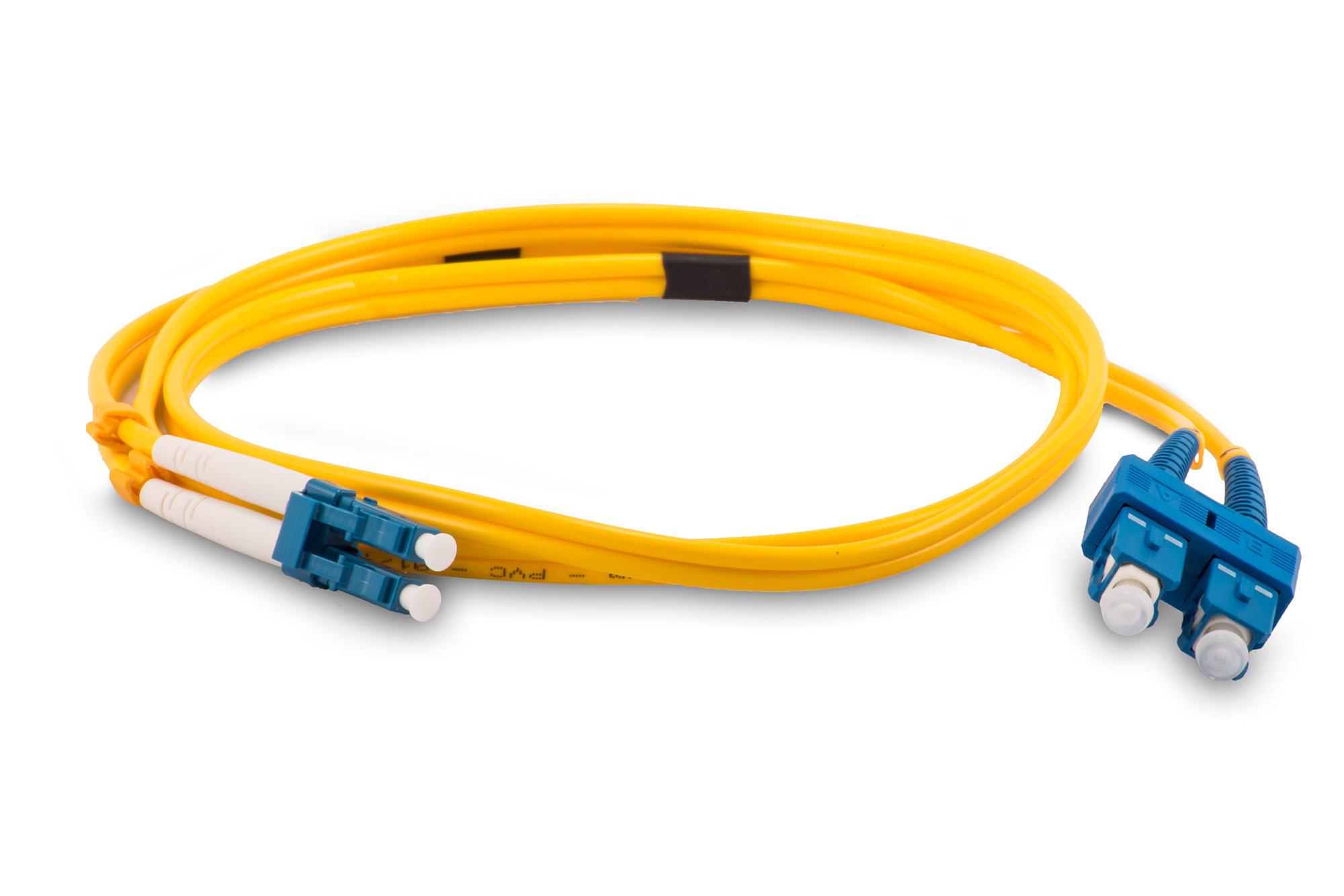 Ortronics Quiktron Value Series LC/SC Duplex Singlemode Fiber Jumper | 3M
