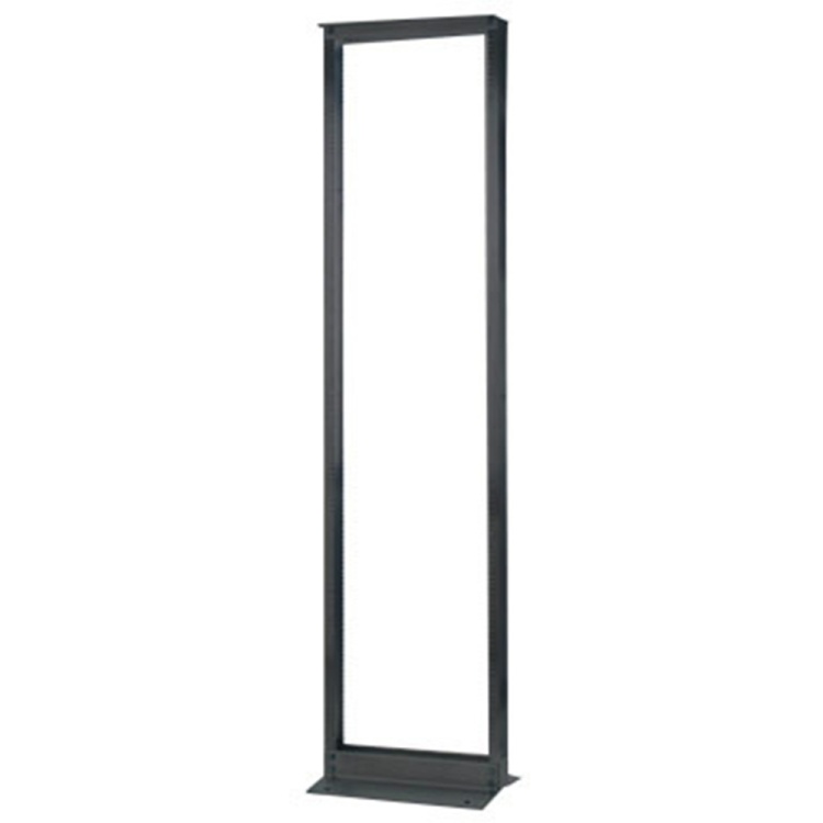 Ortronics 2 Post Rack Ortronics Q-Series 45U Standard 2-Post Floor Rack – Cable & Connections