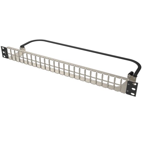 Ortronics 48 Port 1u Shielded Unloaded Patch Panel