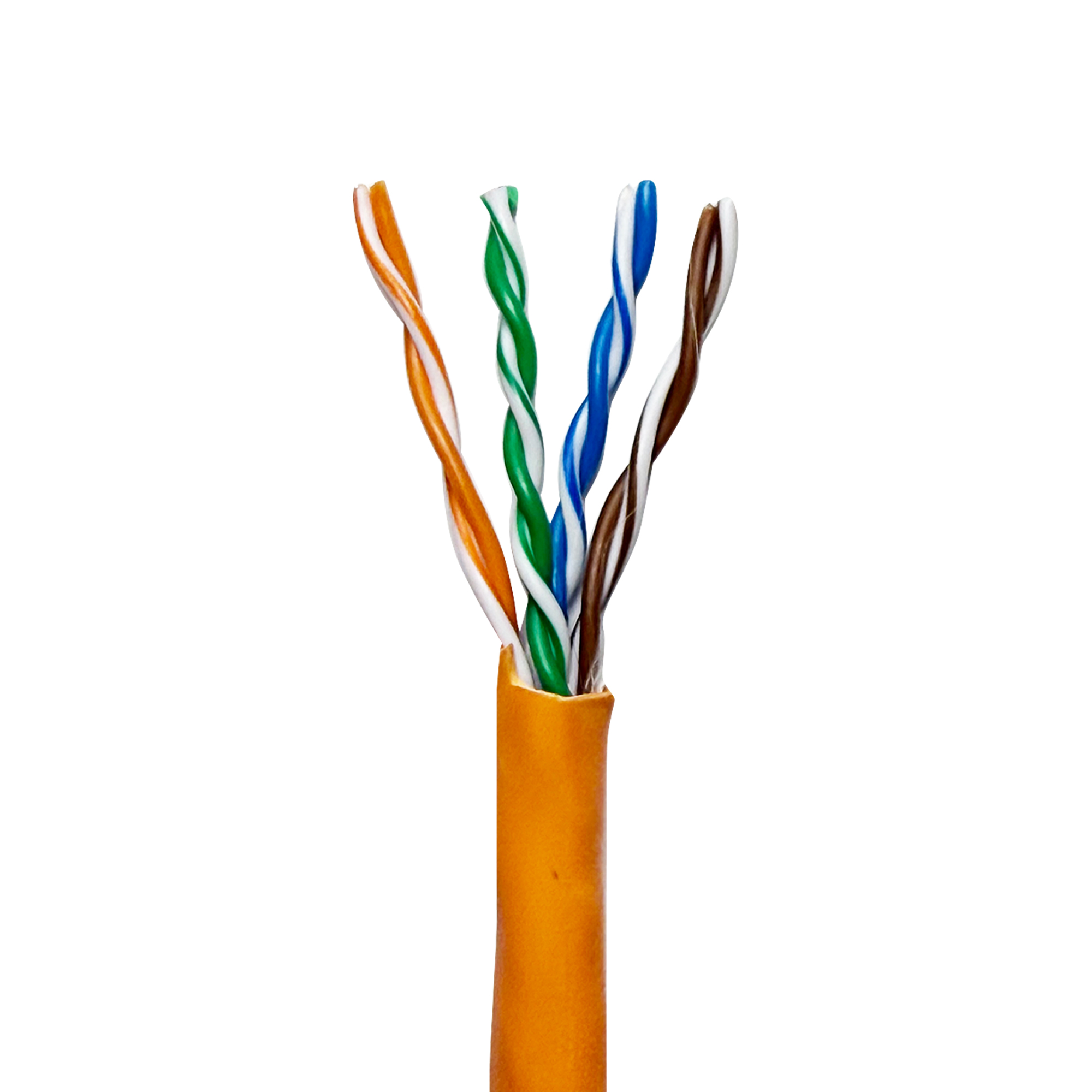 Purenet 23-4pr Cat6 Sol N/s Cmr | Orange