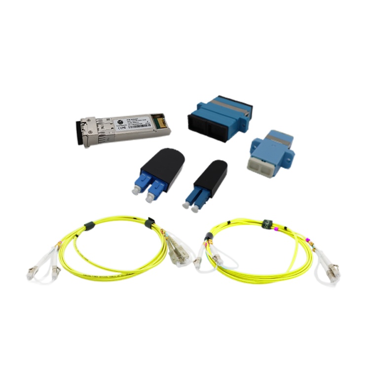 TREND Networks 1310nm High-Accuracy SM/MM SFP+ Kit with LC/SC Fiber ...