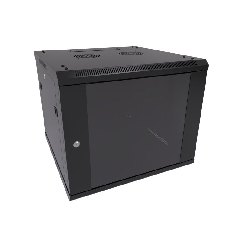 Linkbasic 9u Rack Rack Basics 9U Fixed Wallmount Network Cabinet – Cable & Connections