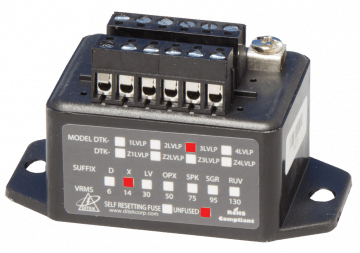 Ditek 3 Pair Card Reader 12v Surge Protector | Closeout